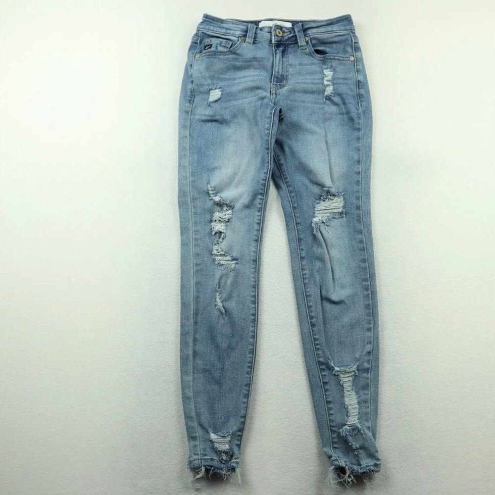 KanCan Women's Size 3 w25 Blue Denim Skinny Jeans